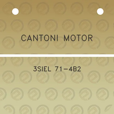 cantoni-motor-3siel-71-4b2