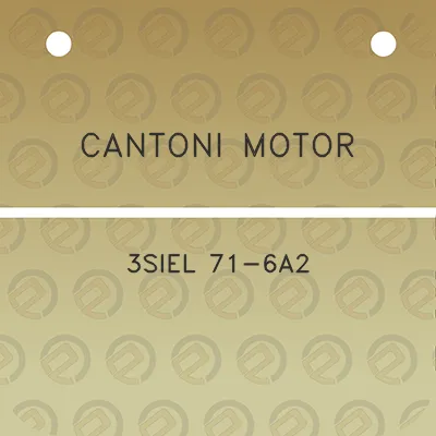 cantoni-motor-3siel-71-6a2