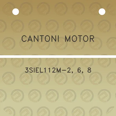 cantoni-motor-3siel112m-2-6-8