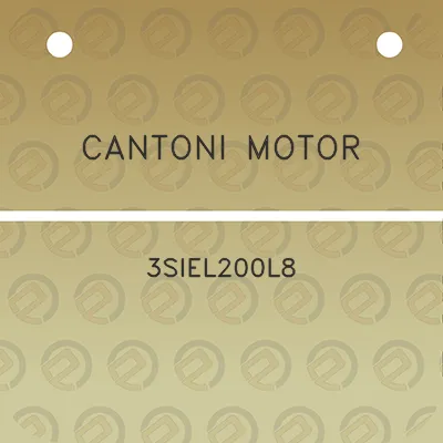 cantoni-motor-3siel200l8