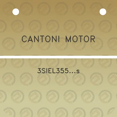 cantoni-motor-3siel355s