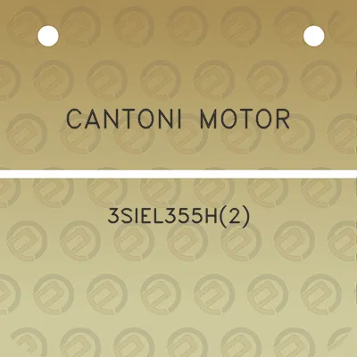 cantoni-motor-3siel355h2