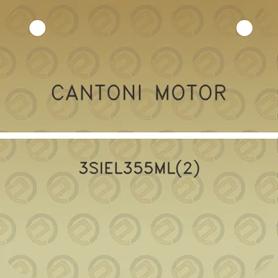 cantoni-motor-3siel355ml2