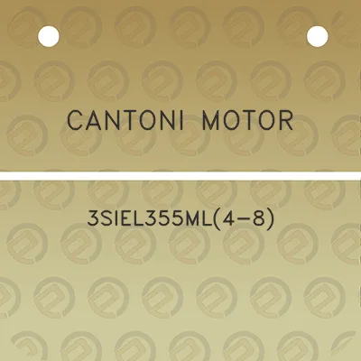 cantoni-motor-3siel355ml4-8