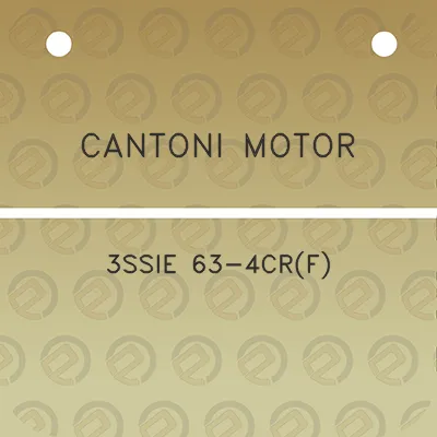 cantoni-motor-3ssie-63-4crf