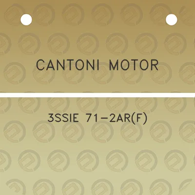 cantoni-motor-3ssie-71-2arf