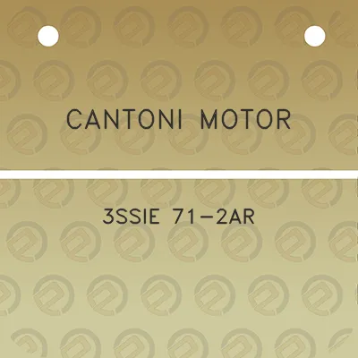 cantoni-motor-3ssie-71-2ar