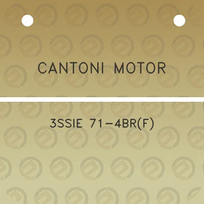 cantoni-motor-3ssie-71-4brf