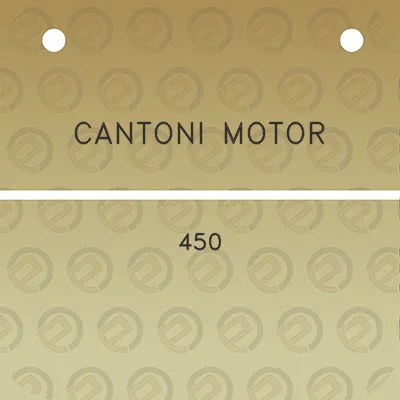 cantoni-motor-450