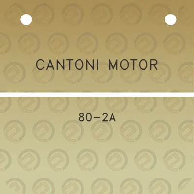 cantoni-motor-80-2a