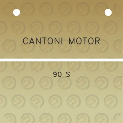 cantoni-motor-90-s