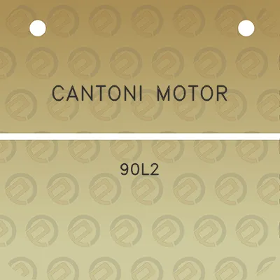 cantoni-motor-90l2