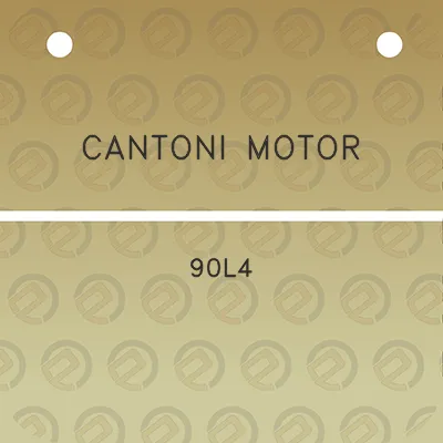 cantoni-motor-90l4