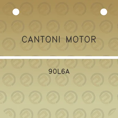 cantoni-motor-90l6a