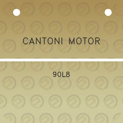 cantoni-motor-90l8