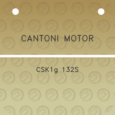 cantoni-motor-csk1g-132s