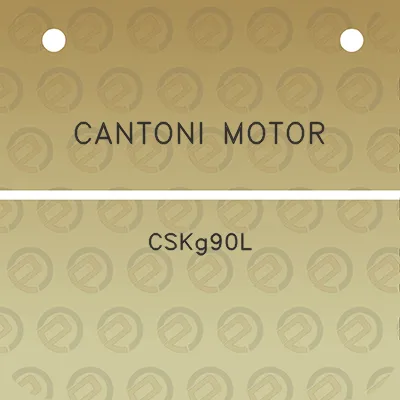 cantoni-motor-cskg90l