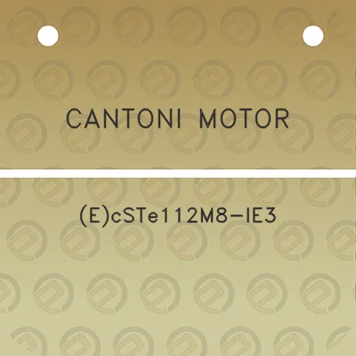 cantoni-motor-ecste112m8-ie3