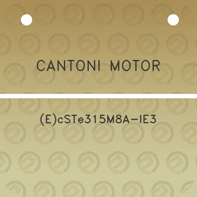 cantoni-motor-ecste315m8a-ie3