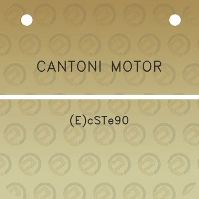 cantoni-motor-ecste90