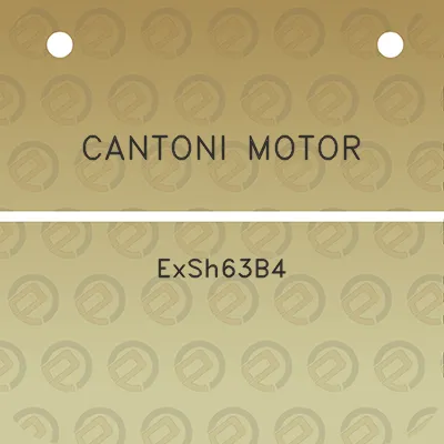 cantoni-motor-exsh63b4