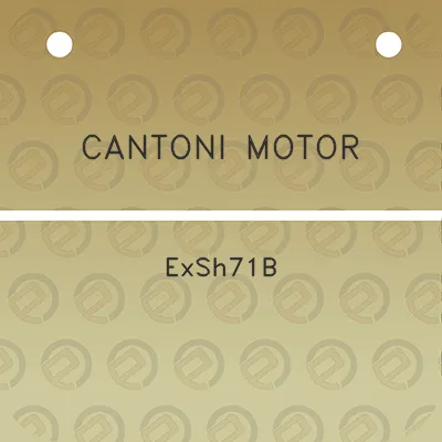 cantoni-motor-exsh71b