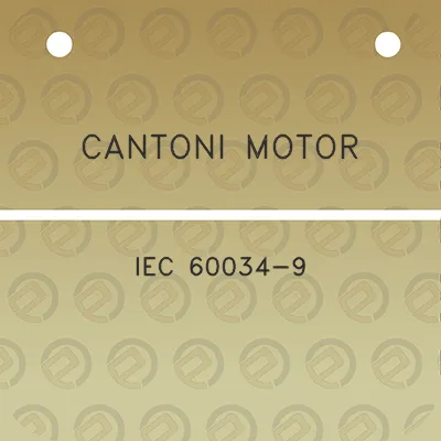 cantoni-motor-iec-60034-9