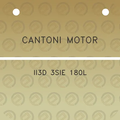 cantoni-motor-ii3d-3sie-180l