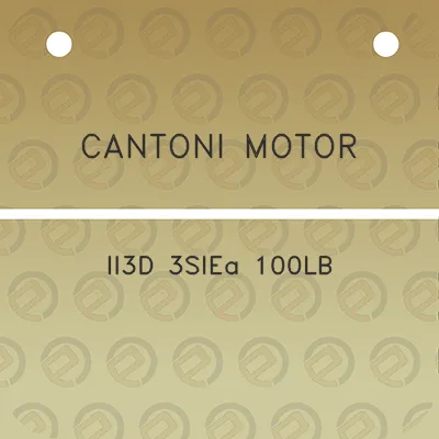 cantoni-motor-ii3d-3siea-100lb