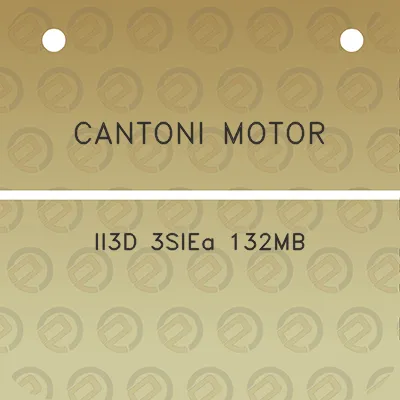 cantoni-motor-ii3d-3siea-132mb