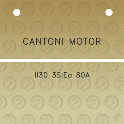 cantoni-motor-ii3d-3siea-80a