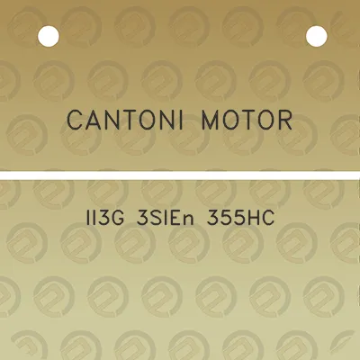 cantoni-motor-ii3g-3sien-355hc