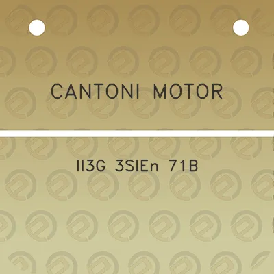 cantoni-motor-ii3g-3sien-71b