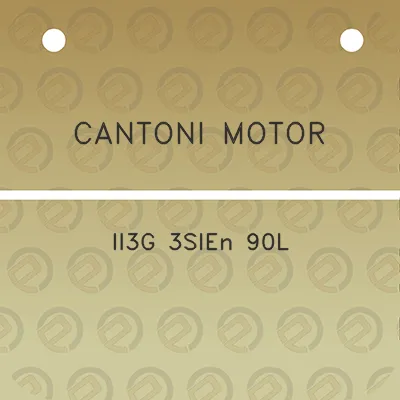 cantoni-motor-ii3g-3sien-90l