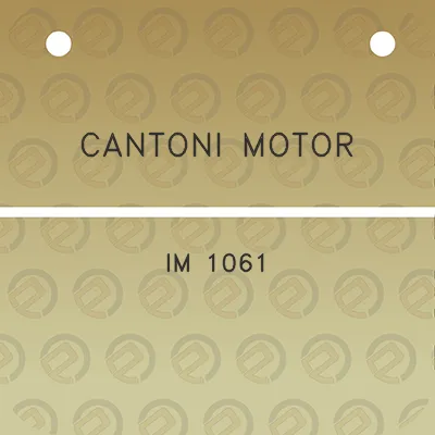 cantoni-motor-im-1061