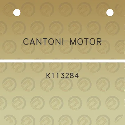 cantoni-motor-k113284