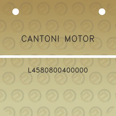 cantoni-motor-l4580800400000