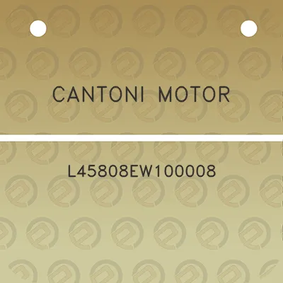 cantoni-motor-l45808ew100008