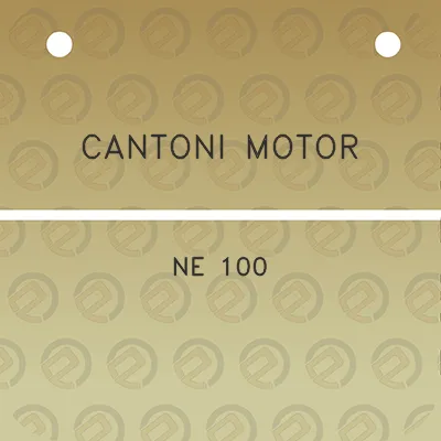 cantoni-motor-ne-100