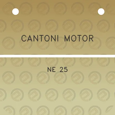 cantoni-motor-ne-25