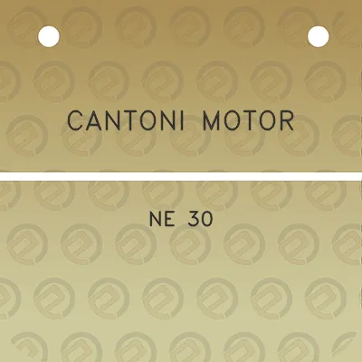 cantoni-motor-ne-30