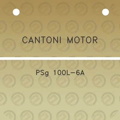 cantoni-motor-psg-100l-6a