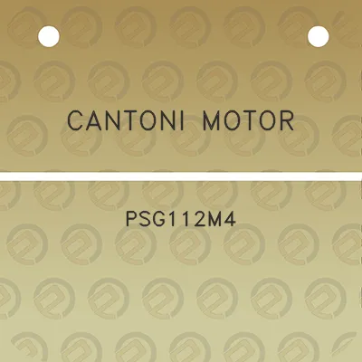 cantoni-motor-psg112m4