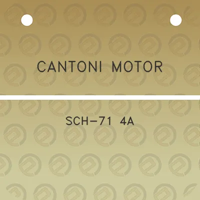 cantoni-motor-sch-71-4a