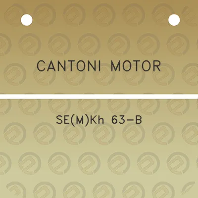 cantoni-motor-semkh-63-b