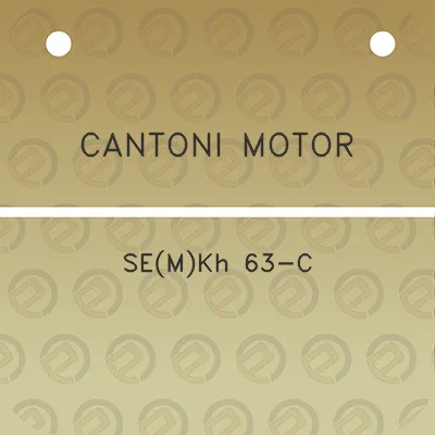 cantoni-motor-semkh-63-c