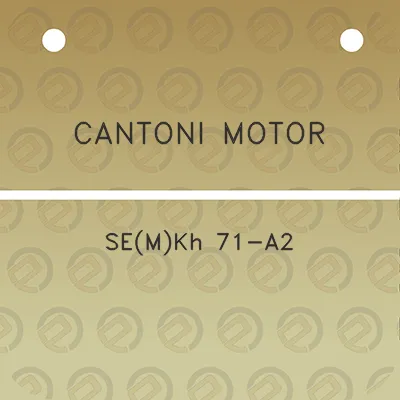 cantoni-motor-semkh-71-a2