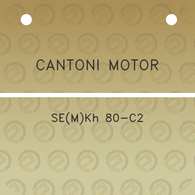 cantoni-motor-semkh-80-c2