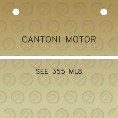 cantoni-motor-see-355-ml8