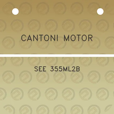 cantoni-motor-see-355ml2b